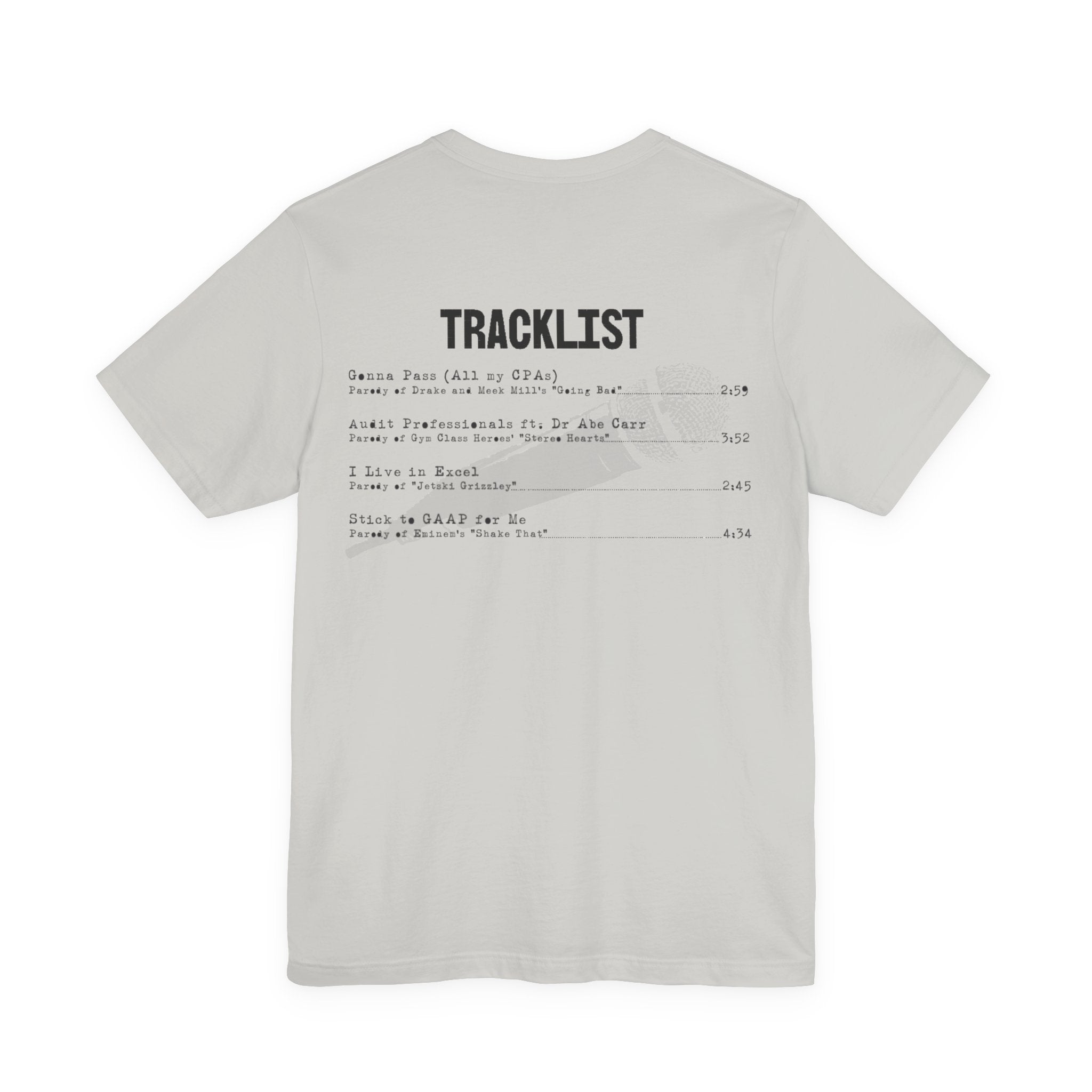 Parody Tracklist Tee