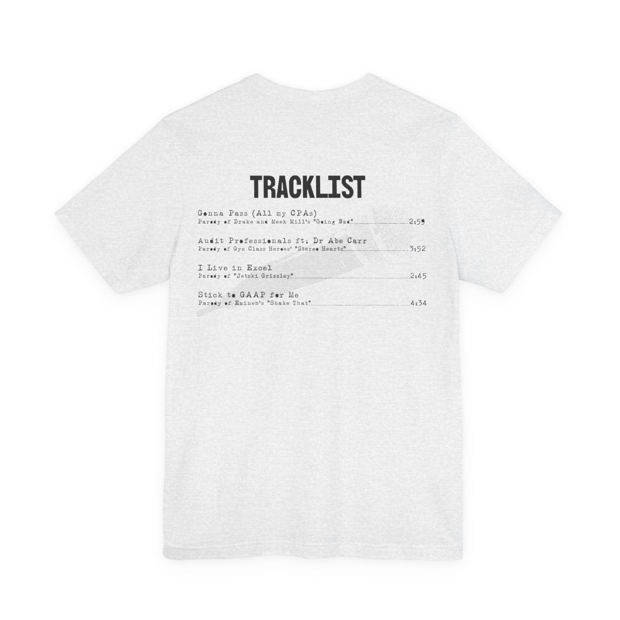 Parody Tracklist Tee