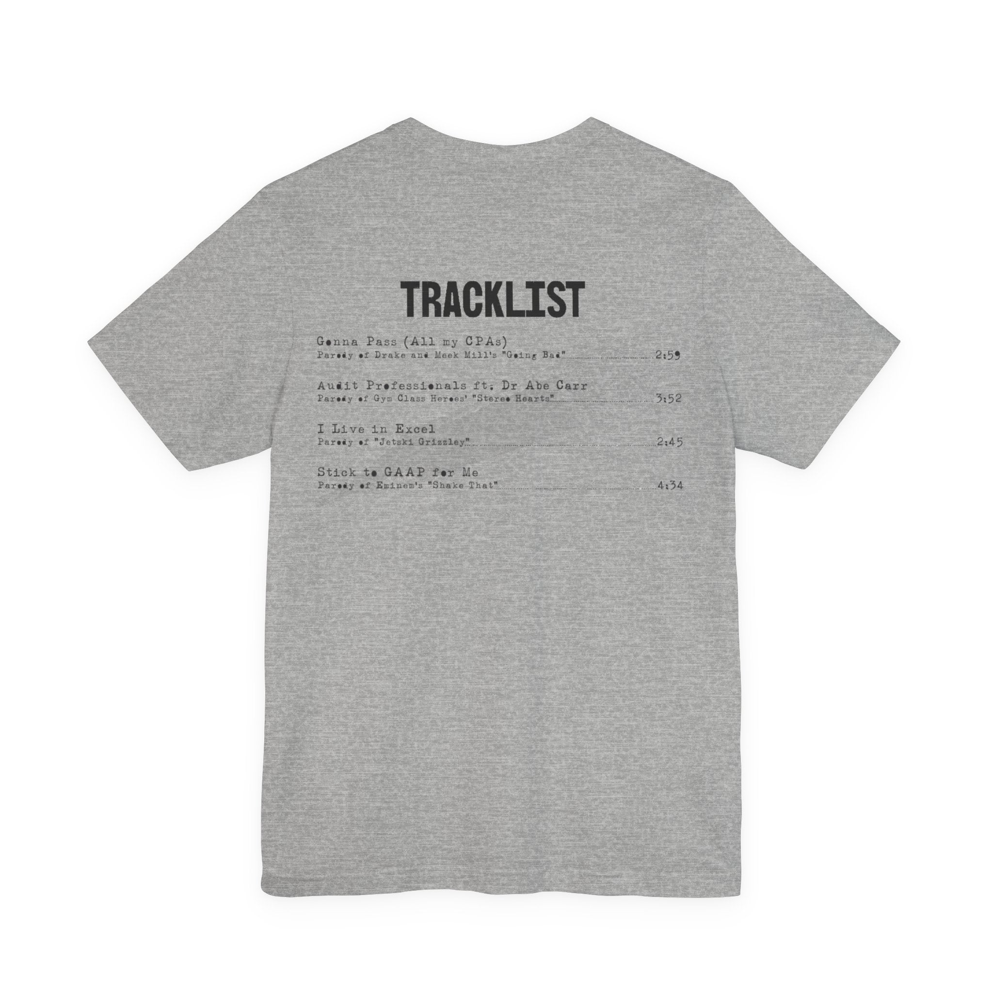 Parody Tracklist Tee