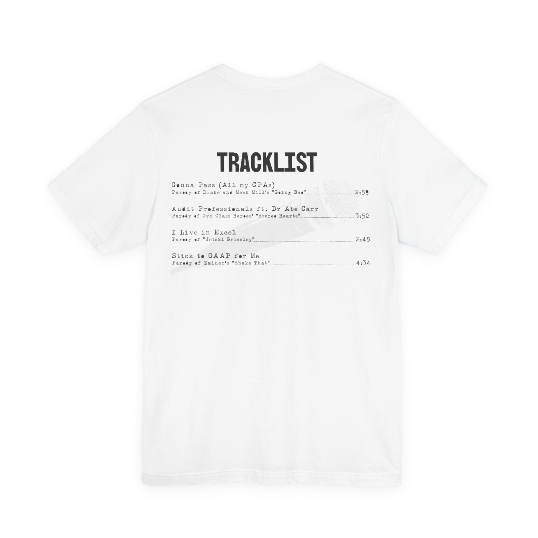 Parody Tracklist Tee